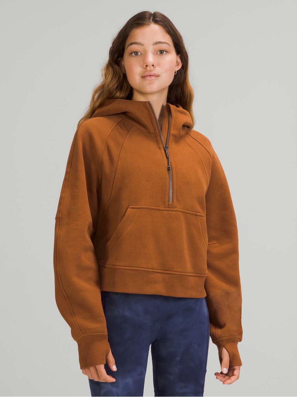 Lululemon cropped oversized scuba